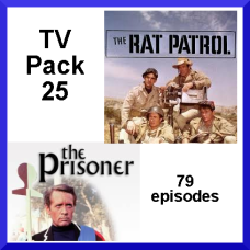 TV Pack 25 - The Prisoner & The Rat Patrol